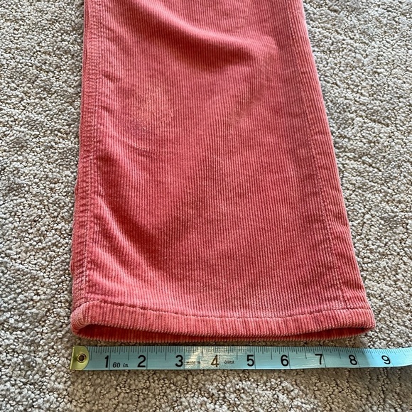 Pilcro The Yaya Mid-Rise Corduroy Crop Jeans, Color Pink/Rose, Anthropologie, 31 - Picture 11 of 16